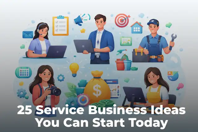 service business ideas you can start today with low investment