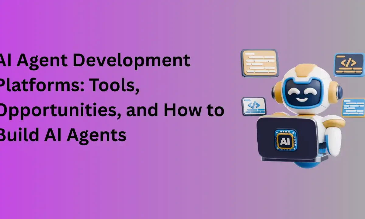 AI agent development platforms tools and workflow automation illustration