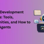 AI agent development platforms tools and workflow automation illustration