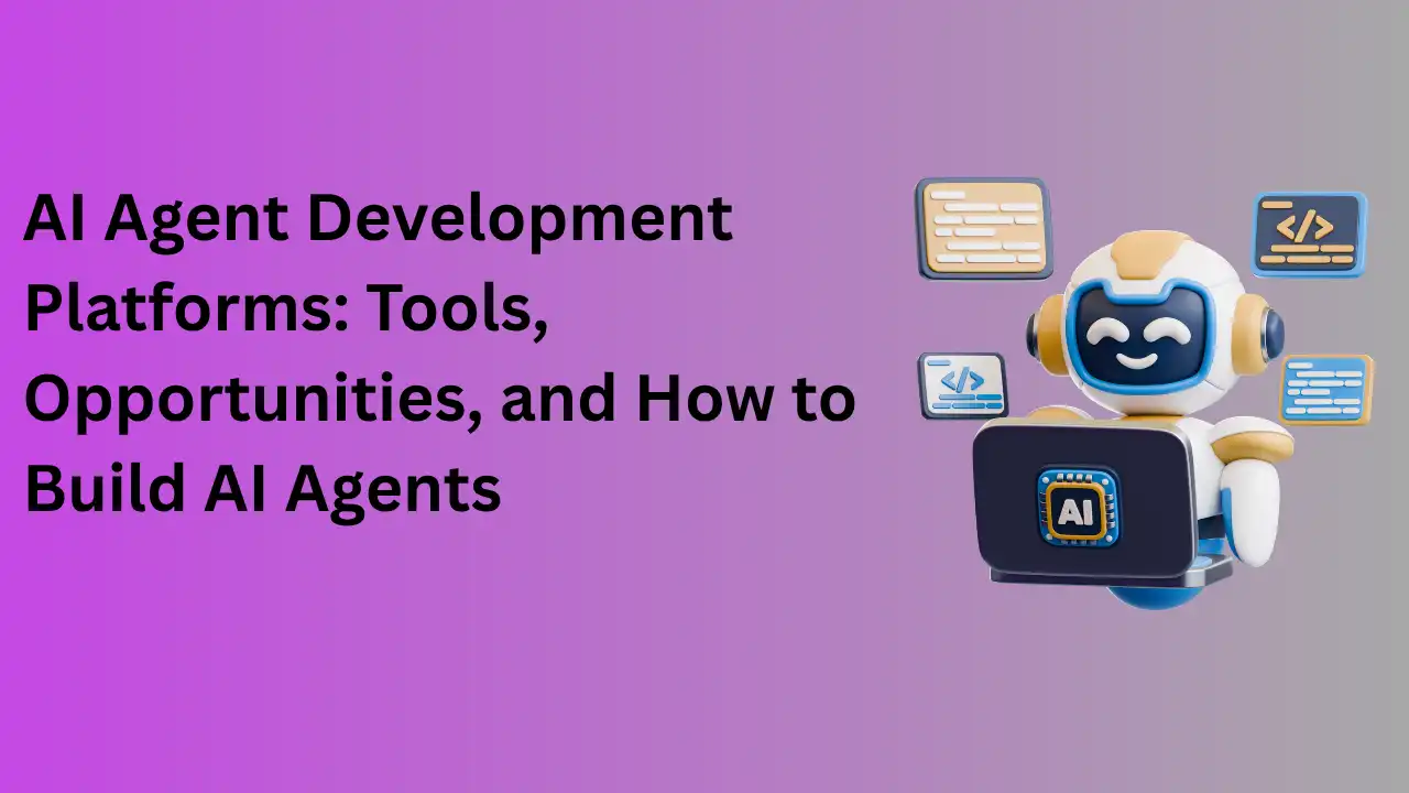AI agent development platforms tools and workflow automation illustration