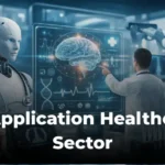 AI application healthcare sector technology used in hospitals and digital health platforms