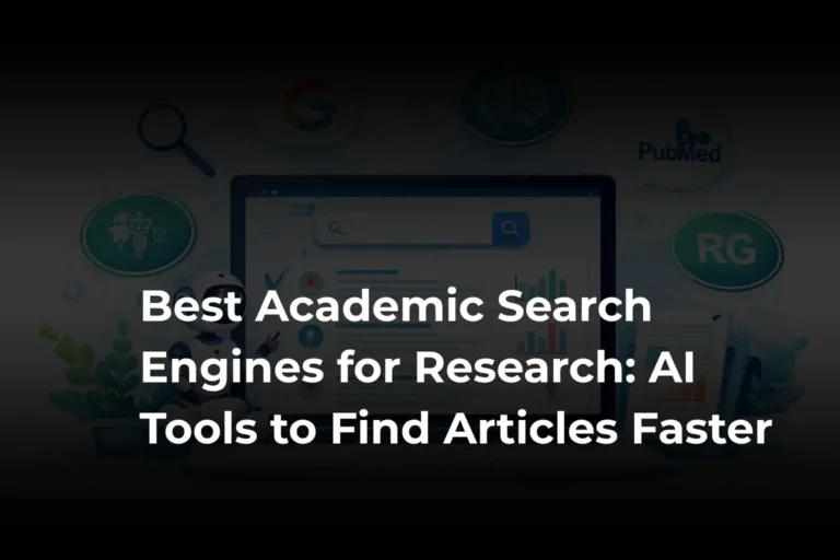 Best academic search engine tools to find research articles faster using AI
