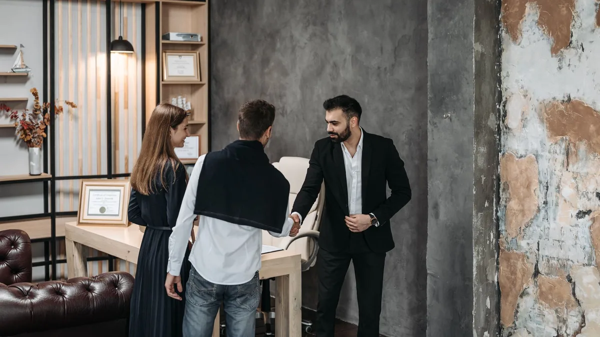 Meeting a client