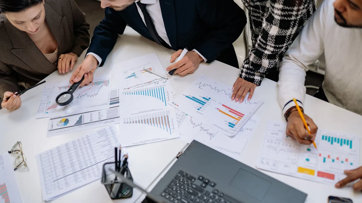 A business plan and forecasts