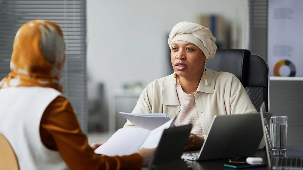 A consultant advising a client