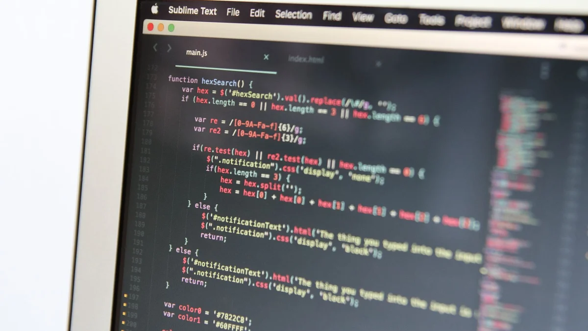 A terminal session